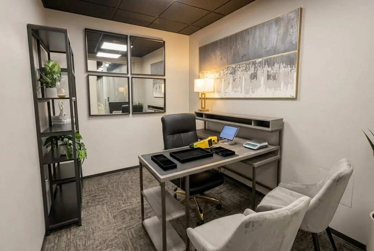 Private evaluation office at the Dallas Mockingbird location