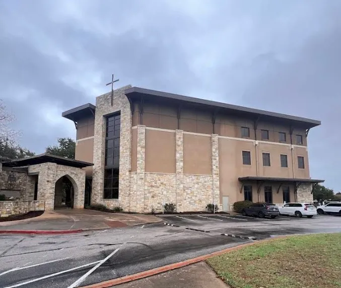 Austin Oaks Church campus exterior at 4220 Monterey Oaks Blvd