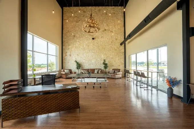 Lobby lounge at Ranch Office Katy