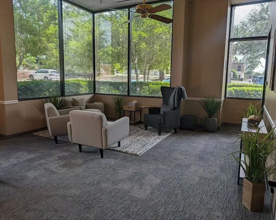 Lounge at the Arlington location