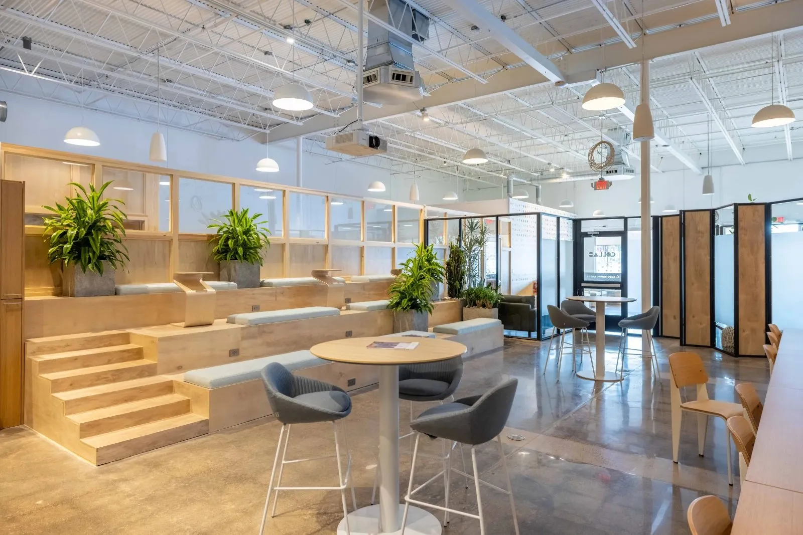 Open lounge at Collab coworking Duncanville