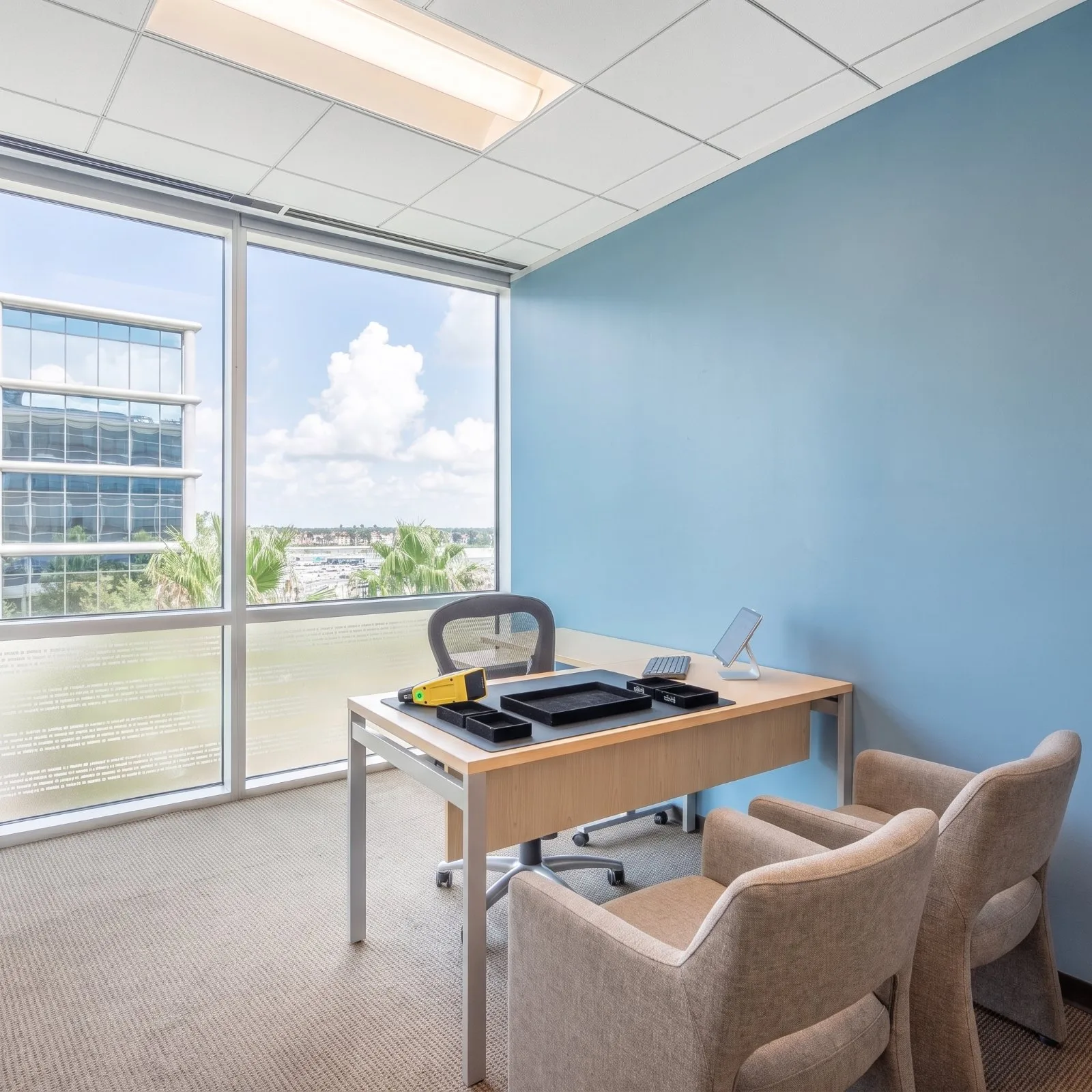 Private evaluation office at the League City location