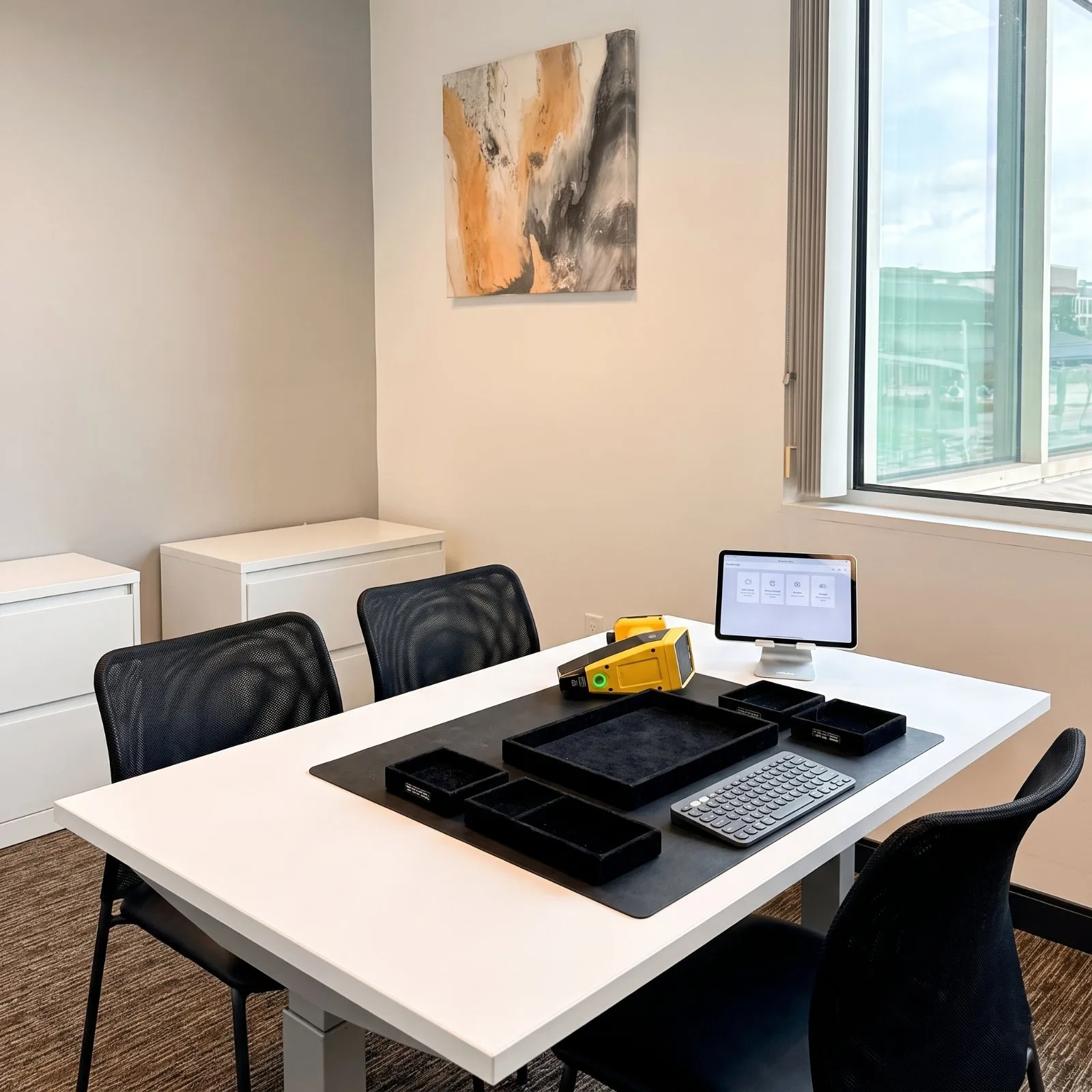 Private evaluation office at the Pearland location