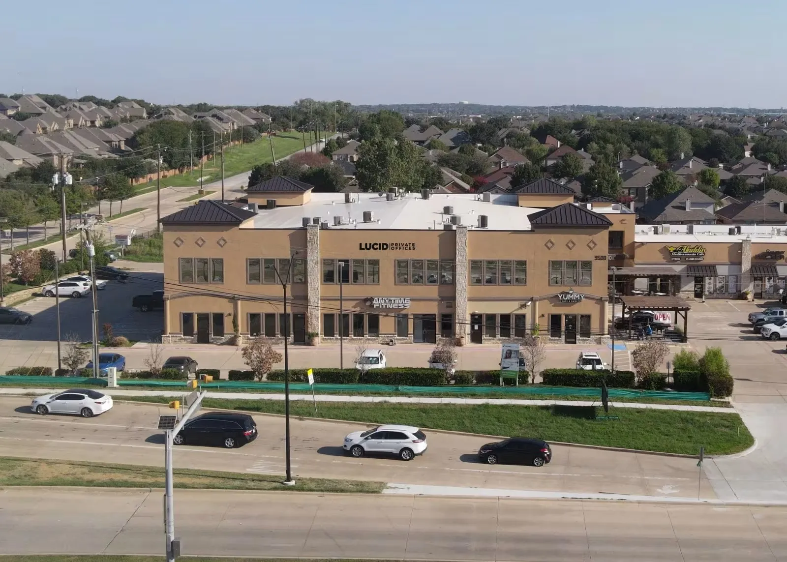 Lucid Private Offices building at 9500 Ray White Rd