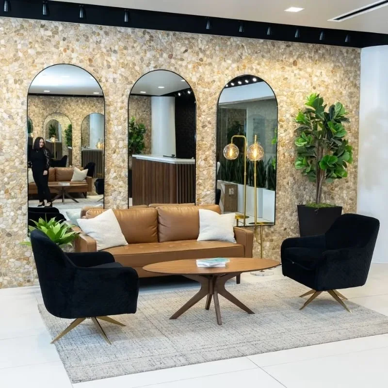 Reception lobby at the Irving office on John Carpenter Fwy