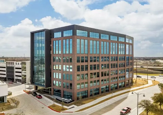 District 121 building exterior at SH 121 & Alma Rd, McKinney