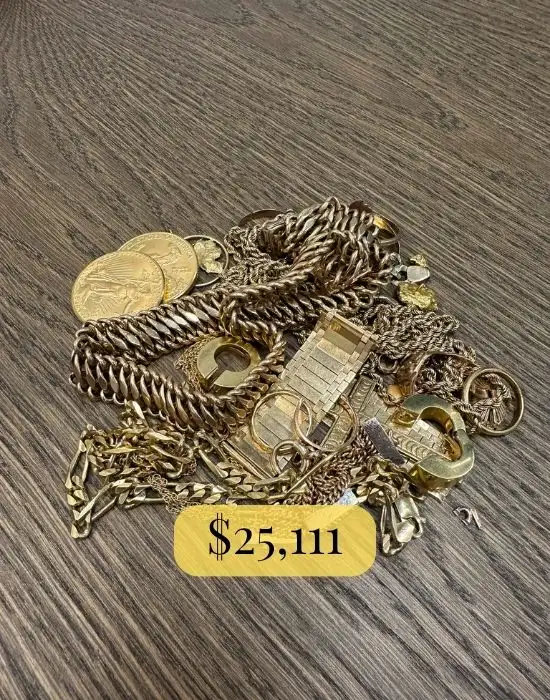 Real customer payout: we paid $25,111 for estate jewelry