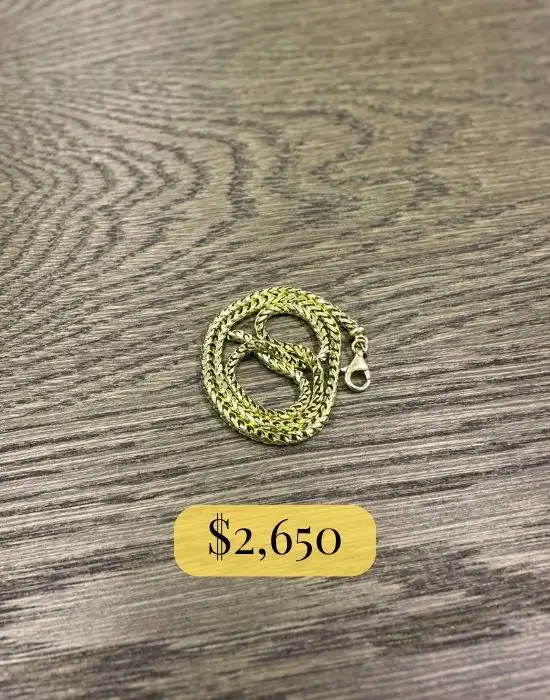 Real customer payout: we paid $2,650 for gold chain